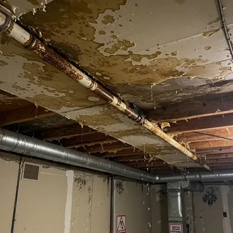 Ceiling Water Damage Repair in Marion, OH